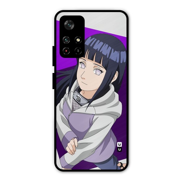 Hinata Looksup Metal Back Case for Poco M4 Pro 5G