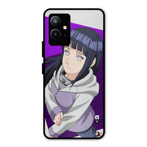 Hinata Looksup Metal Back Case for Vivo T1 5G