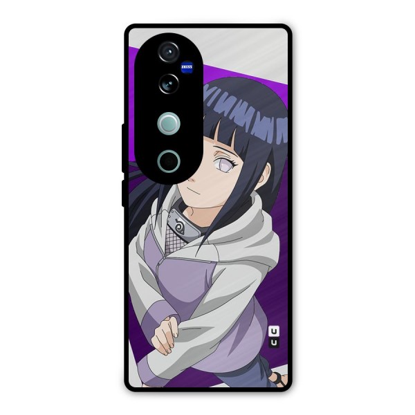 Hinata Looksup Metal Back Case for Vivo V40