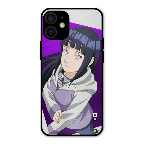Hinata Looksup Metal Back Case for iPhone 12 Mini