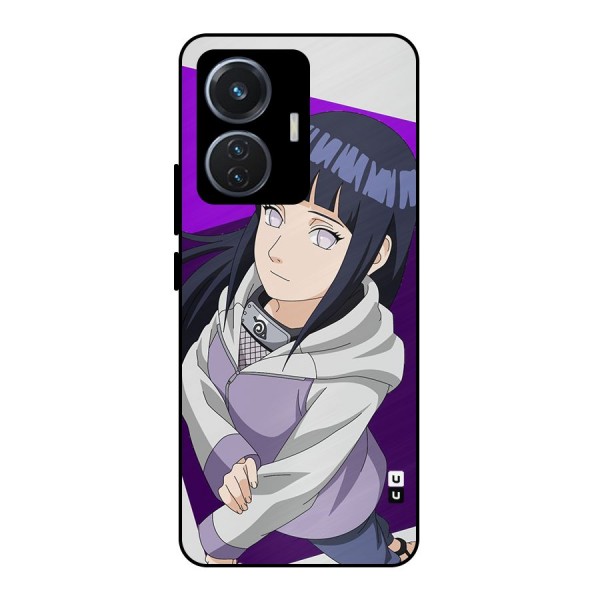 Hinata Looksup Metal Back Case for iQOO Z6 44W