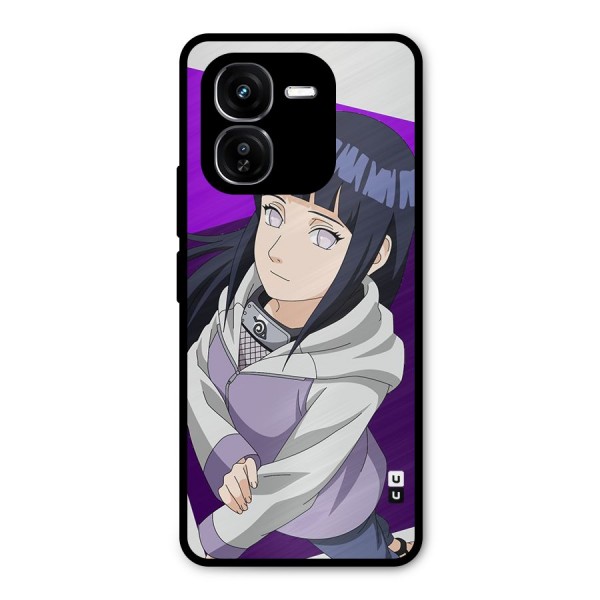 Hinata Looksup Metal Back Case for iQOO Z9x