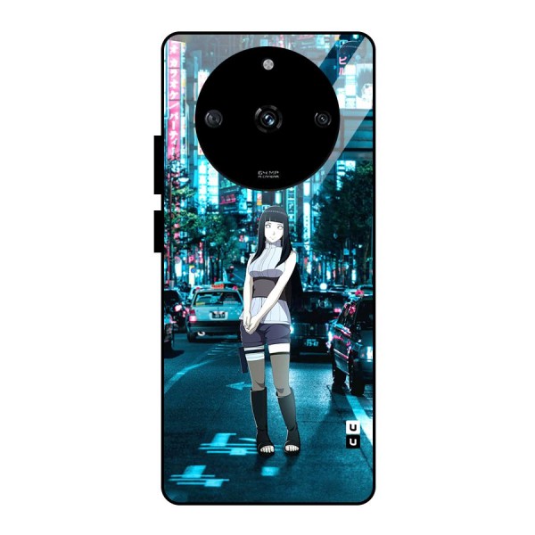Hinata On Streets Glass Back Case for Realme Narzo 60 5G