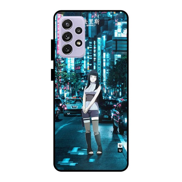 Hinata On Streets Metal Back Case for Galaxy A72