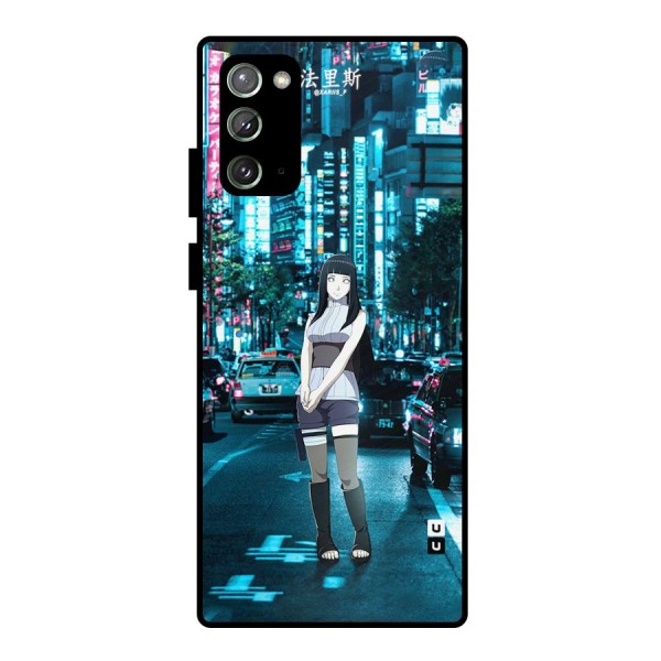 Hinata On Streets Metal Back Case for Galaxy Note 20