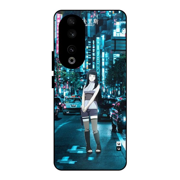 Hinata On Streets Metal Back Case for Honor 90