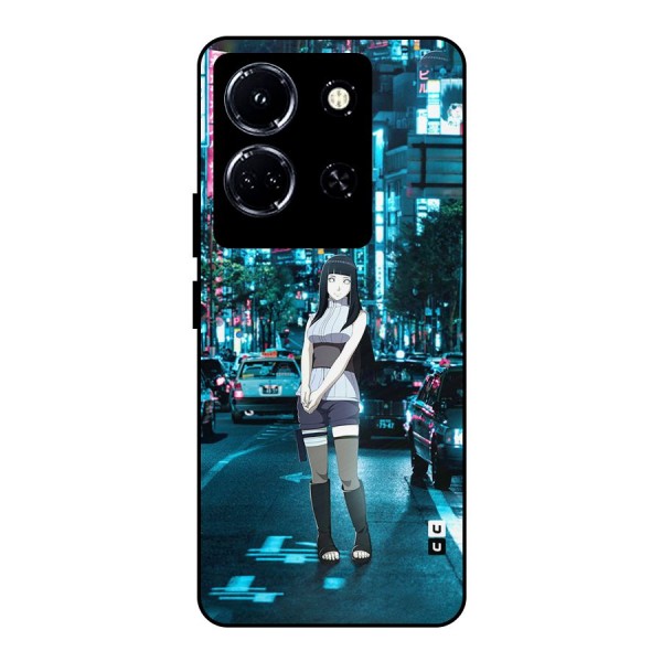Hinata On Streets Metal Back Case for Infinix Note 30 5G