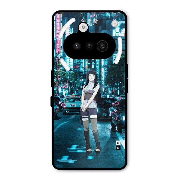 Hinata On Streets Metal Back Case for Nothing Phone 3a