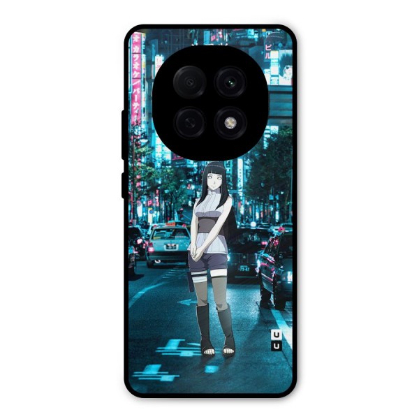 Hinata On Streets Metal Back Case for Oppo F29 Pro