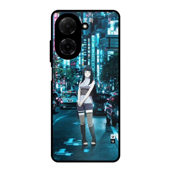 Hinata On Streets Metal Back Case for Poco C71