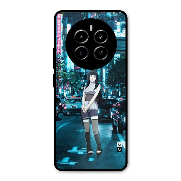 Hinata On Streets Metal Back Case for Realme P1