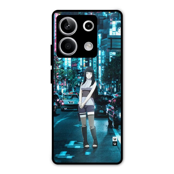 Hinata On Streets Metal Back Case for Redmi Note 13 5G