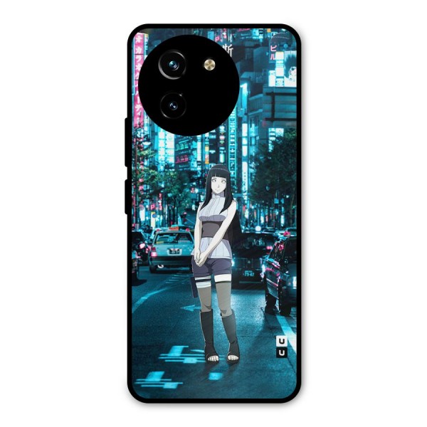 Hinata On Streets Metal Back Case for Vivo T3x