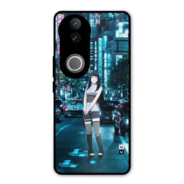 Hinata On Streets Metal Back Case for Vivo V50e