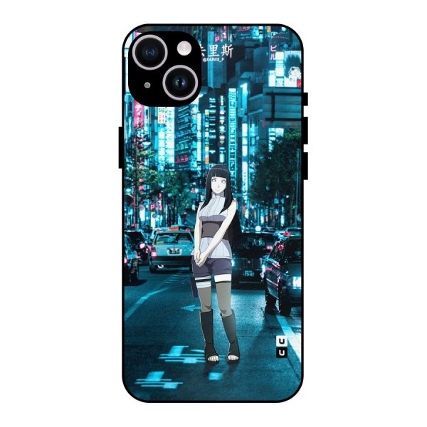 Hinata On Streets Metal Back Case for iPhone 14 Plus