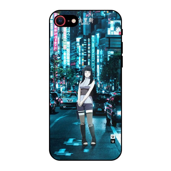 Hinata On Streets Metal Back Case for iPhone SE 2022
