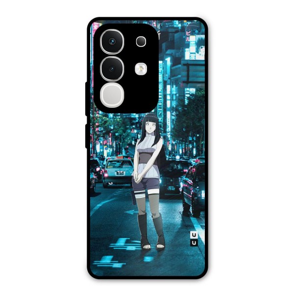 Hinata On Streets Metal Back Case for iQOO Z10x