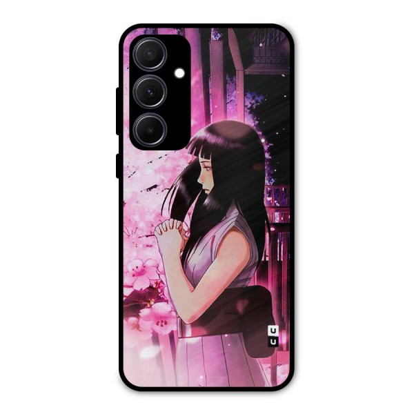 Hinata Preys Metal Back Case for Galaxy A35