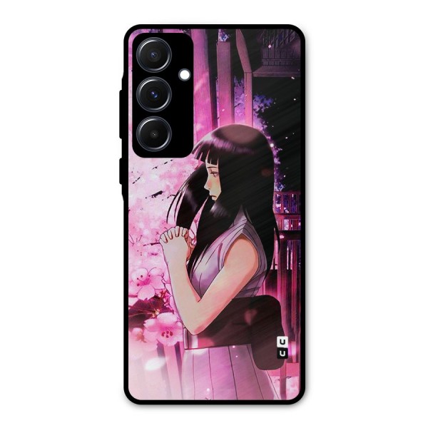Hinata Preys Metal Back Case for Galaxy A55