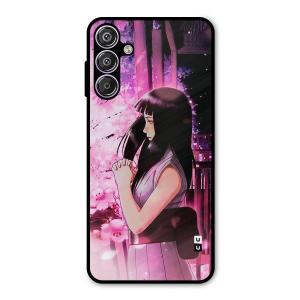 Hinata Preys Metal Back Case for Galaxy F15