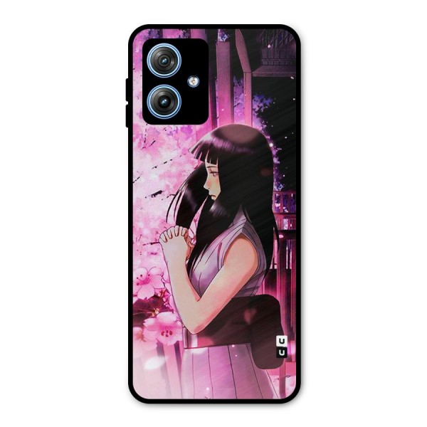 Hinata Preys Metal Back Case for Moto G54