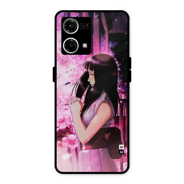 Hinata Preys Metal Back Case for Oppo F21 Pro 4G
