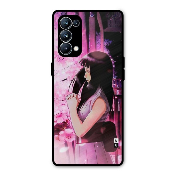Hinata Preys Metal Back Case for Oppo Reno5 Pro 5G