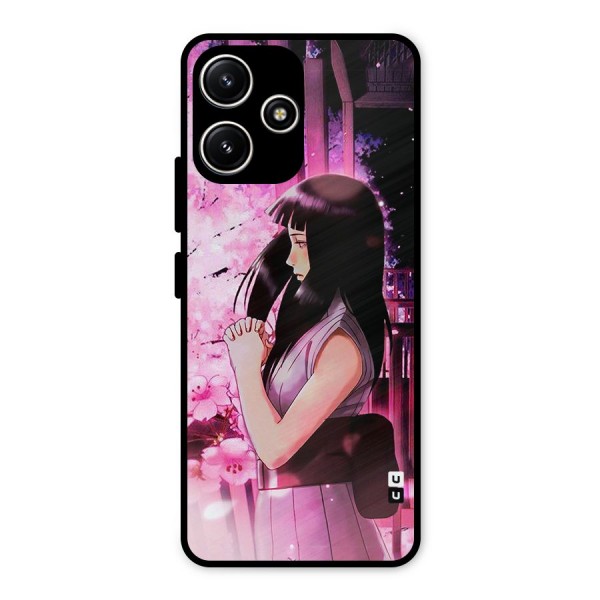 Hinata Preys Metal Back Case for Redmi 12 5G