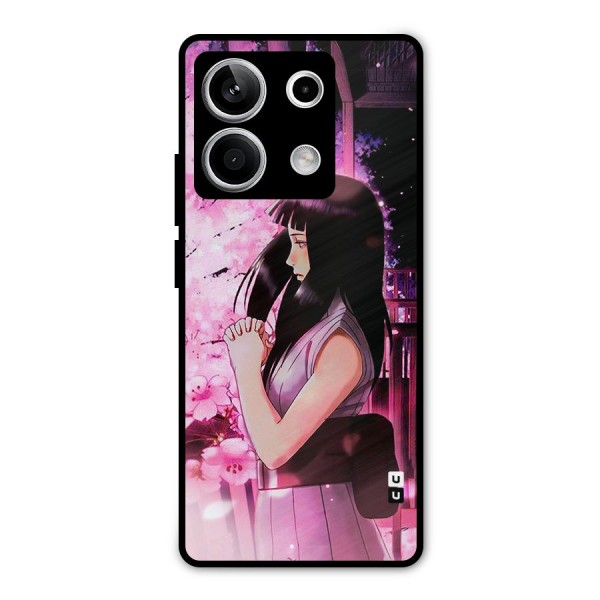 Hinata Preys Metal Back Case for Redmi Note 13 5G