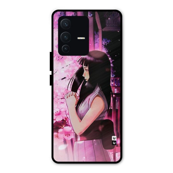Hinata Preys Metal Back Case for Vivo V23 Pro