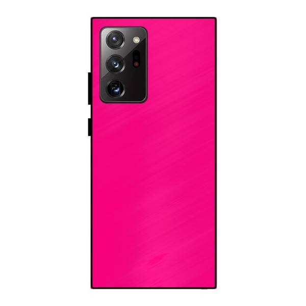 Hot Pink Metal Back Case for Galaxy Note 20 Ultra 5G
