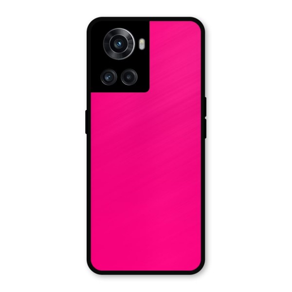 Hot Pink Metal Back Case for OnePlus 10R