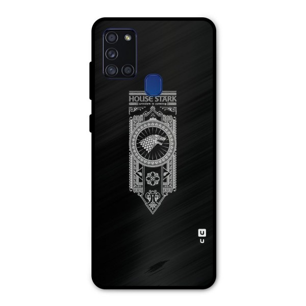 House Banner Metal Back Case for Galaxy A21s
