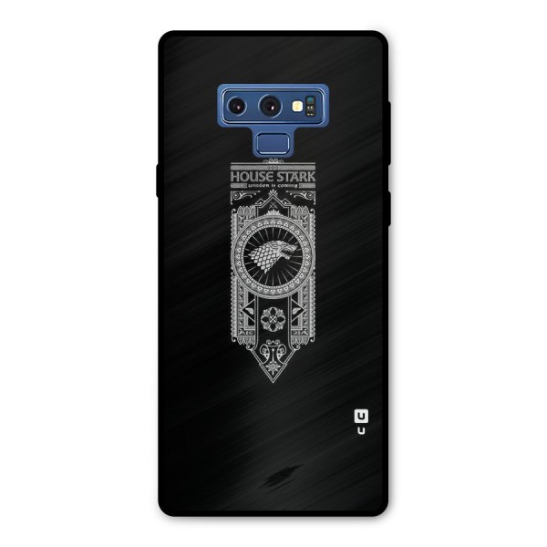 House Banner Metal Back Case for Galaxy Note 9