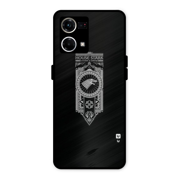House Banner Metal Back Case for Oppo F21 Pro 4G