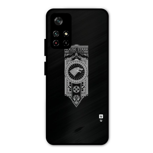 House Banner Metal Back Case for Poco M4 Pro 5G