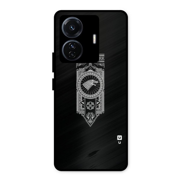 House Banner Metal Back Case for iQOO Z6
