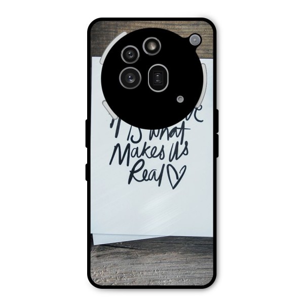 How We Live Metal Back Case for Nothing Phone 3a Pro
