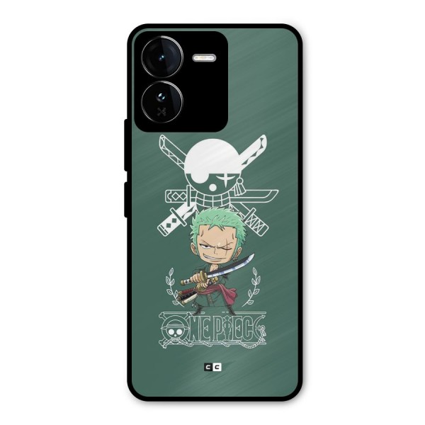 Hunter Zoro Sword Metal Back Case for iQOO Z9