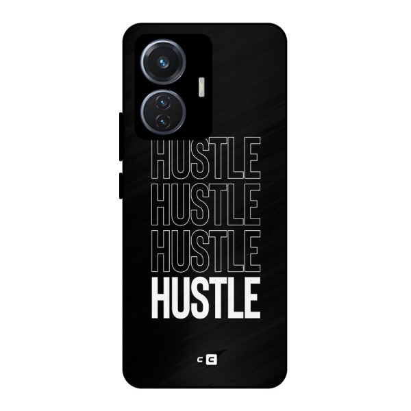 Hustle Hustle Hustle Metal Back Case for iQOO Z6 44W