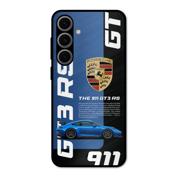 Hyper Car Metal Back Case for Galaxy S24 FE