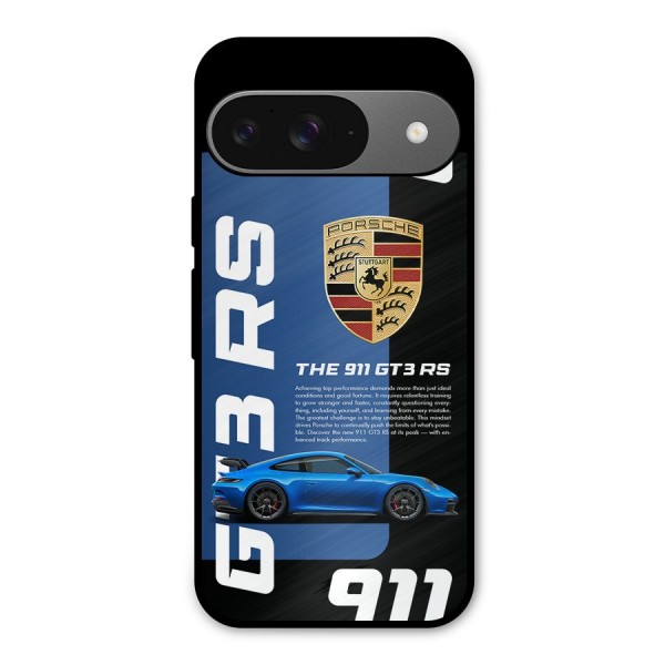 Hyper Car Metal Back Case for Google Pixel 9