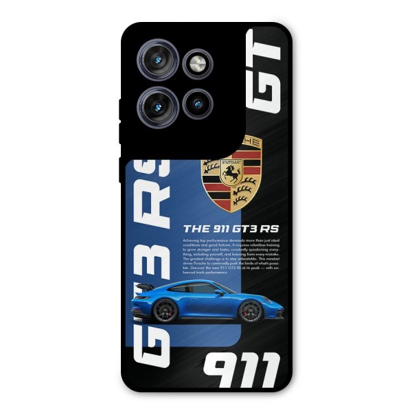 Hyper Car Metal Back Case for Motorola Edge 50 Neo