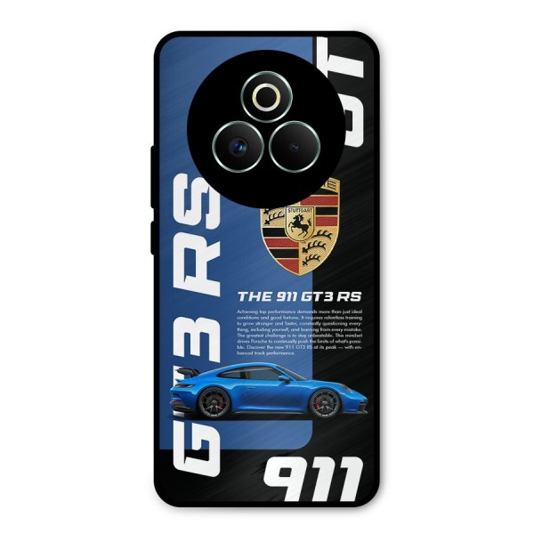Hyper Car Metal Back Case for Realme P3 Pro