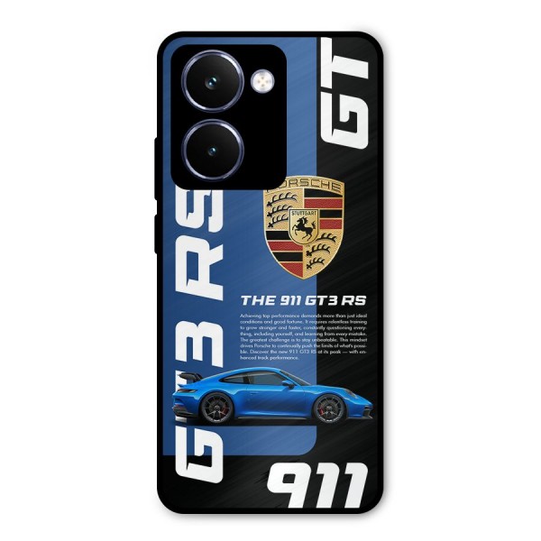 Hyper Car Metal Back Case for Realme P3 Ultra