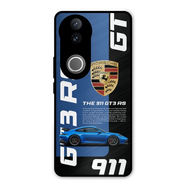 Hyper Car Metal Back Case for Vivo V50