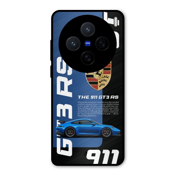 Hyper Car Metal Back Case for Vivo X200
