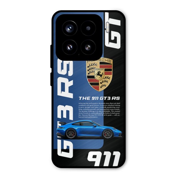 Hyper Car Metal Back Case for Xiaomi 15