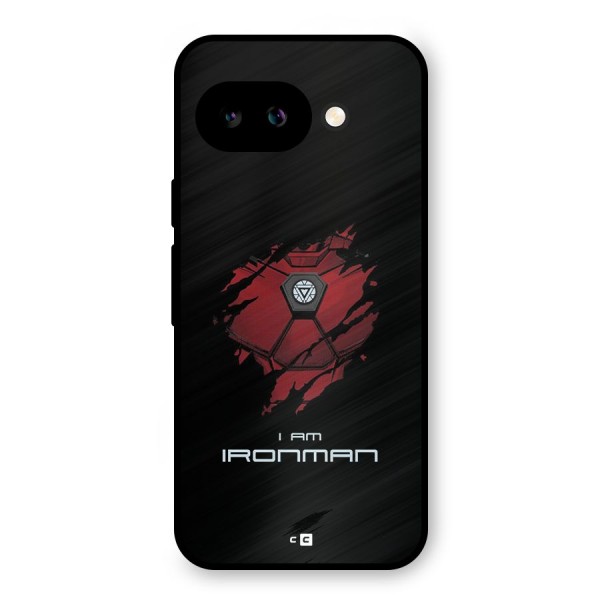 I Am Ironman Metal Back Case for Google Pixel 9a