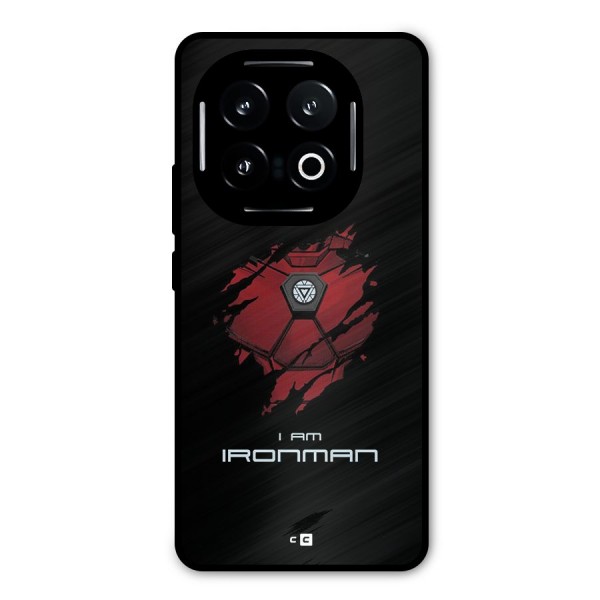 I Am Ironman Metal Back Case for iQOO 13